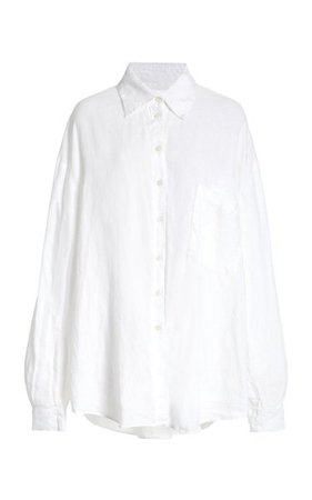 Linen Button-Down Shirt By Aexae | Moda Operandi