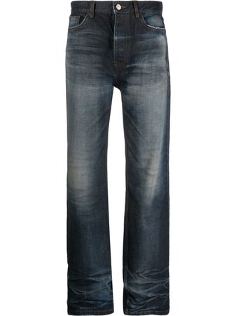 Balenciaga Faded straight-leg Jeans - Farfetch