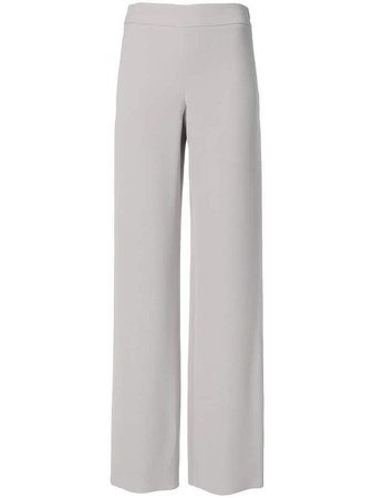 Pre-Owned high-waist flared trousers