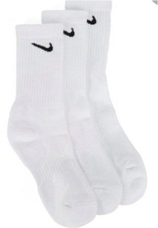 white nike socks