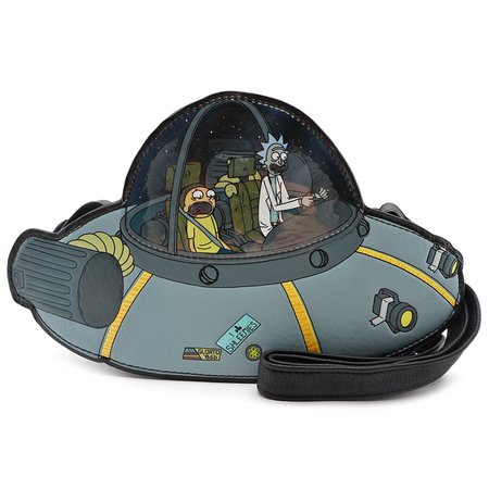 Loungefly x Rick and Morty Spaceship Crossbody Bag - VIEW ALL - BAGS