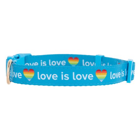 You Are Loved® Pride "Love is Love" Dog Collar | dog Collars | PetSmart