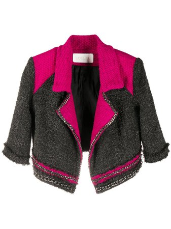 Loulou chain-embellished Knitted Blazer - Farfetch