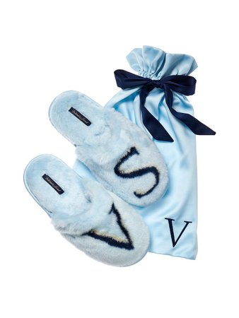 victoria secret blue slippers - Google Search