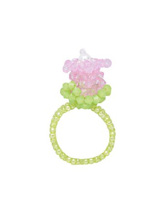 [Swingset스윙셋]Tulip Beads Ring (Pink)