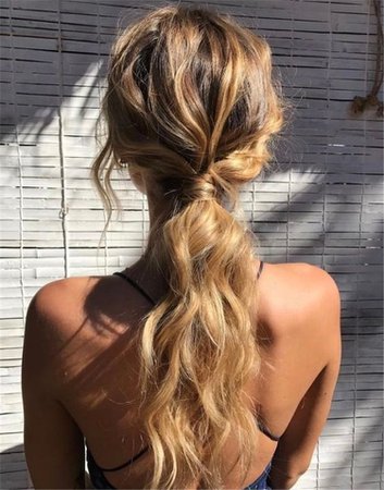 37 Easy Twisted Low Ponytail Hairstyles Sumcoco Blog