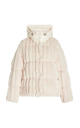 Fare Quilted Faux Fur Jacket By Moncler | Moda Operandi