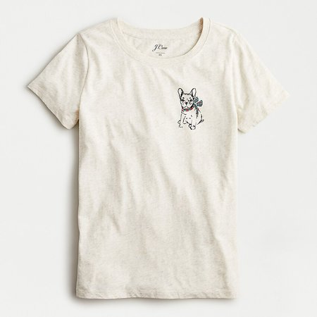 J.Crew: Frenchie Vintage Cotton Graphic T-shirt