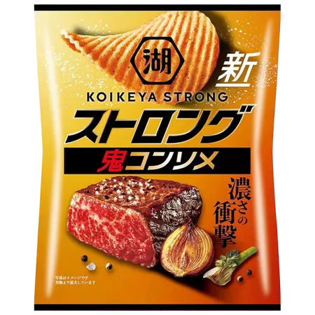 Koikeya Strong Onion Steak Crisps Japan