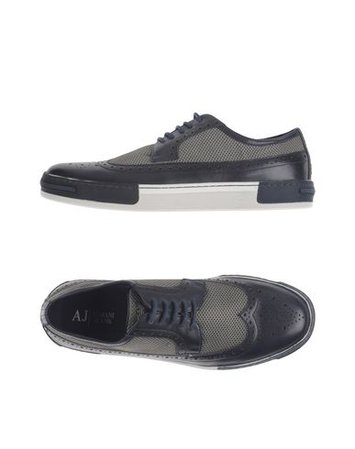 Armani Jeans Laced Shoes - Men Armani Jeans Laced Shoes online on YOOX United States - 11162888MX
