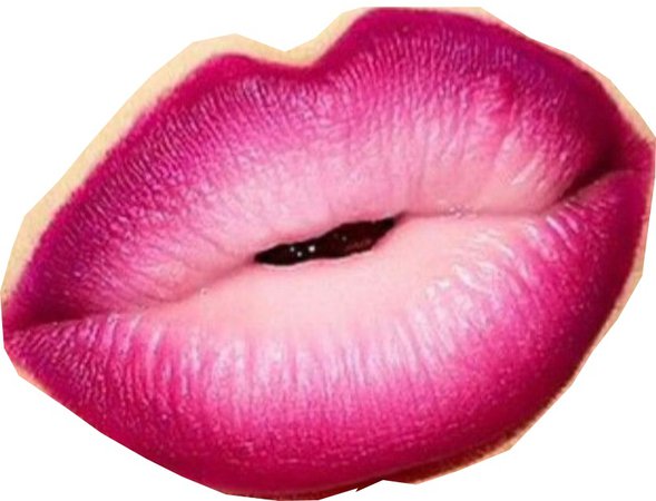 pink ombré lipstick