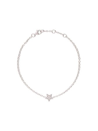 ALINKA 18kt white gold STASIA MINI Star diamond bracelet