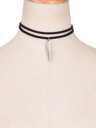 choker with feather - Google Search