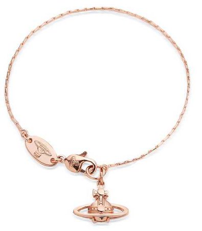 Vivienne Westwood Rose Gold Orb Bracelet