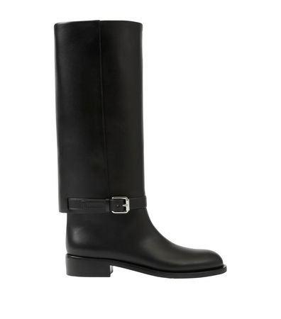 BURBERRY  Leather Boots 35