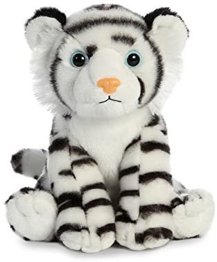 Amazon.com: Aurora - Destination - 8" White Tiger, Black/White: Toys & Games