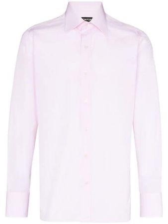 TOM FORD button-up Cotton Shirt - Farfetch
