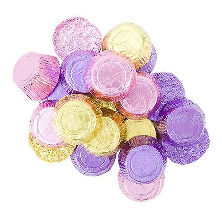 Palmer Mini Chocolate Peanut Butter Cups in Spring Foil Wrappers - 3 L - All City Candy