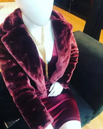 faux fur jacket - Kloset kouture