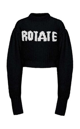 Logo Sweater Knit By Rotate | Moda Operandi