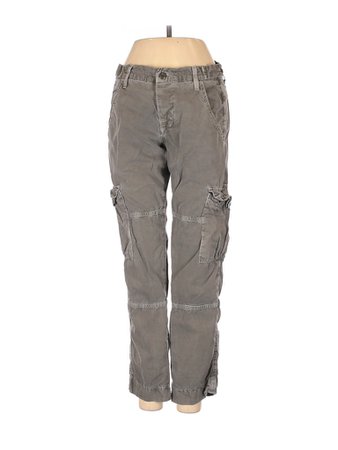 NSF Solid warm Grey stone Cargo Pants 24 Waist - 90% off | thredUP