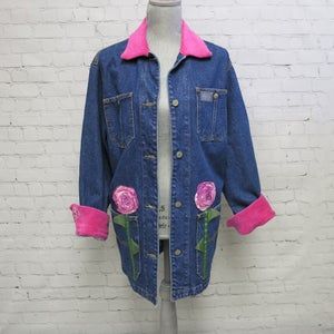 Vintage 90s Ralph Lauren Chore Coat Denim Jean | Etsy