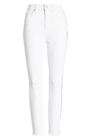 7 For All Mankind® High Waist Ankle Skinny Jeans (Sunset) | Nordstrom