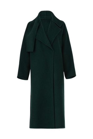 long green coat