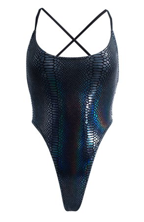 *clipped by @luci-her* Black One Piece Thong Bathing Suit | High Waist Bodysuit | Patterned Swimsuit | One Piece Swimsuit Thong Bathing Suit Women Swimwear fashion – Breezy Rack