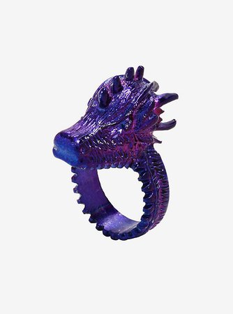 Dragon Fire Anodized Metal Ring