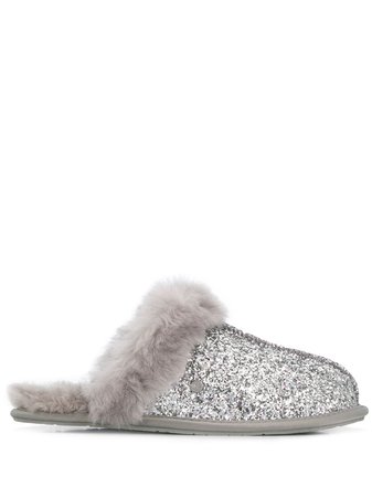 UGG Disquette Suede Slippers - Farfetch