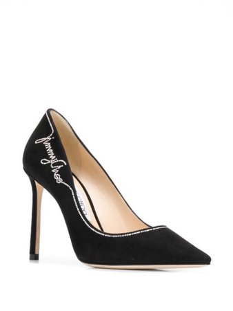 Jimmy Choo Romy 100 crystal pumps $895 - Buy Online - Mobile Friendly, Fast Delivery, Price