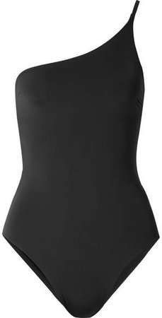 Haight - One-shoulder Swimsuit - Black