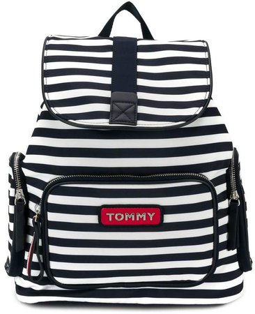 Varsity stripe backpack