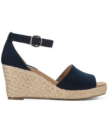 Style & Co Seleeney Wedge Sandals, Created for Macy's - Macy's