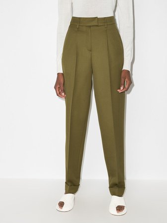 Elleme high-waisted tapered trousers - FARFETCH