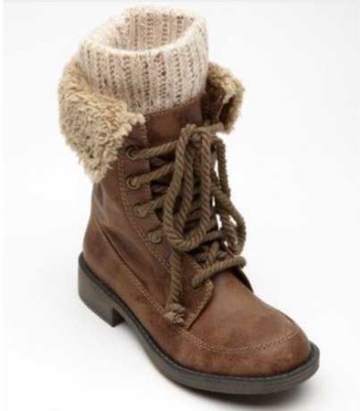 knit combat boots