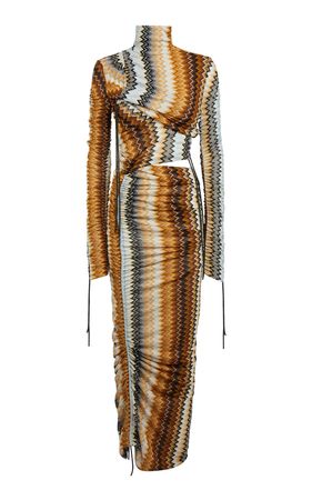 Ruched Midi Dress By Missoni | Moda Operandi