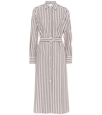 Folgore striped cotton dress