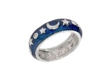 moon and stars ring