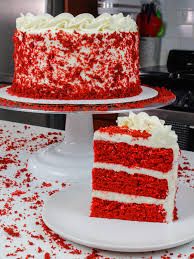 creative red velvet cake decoration - Google Search