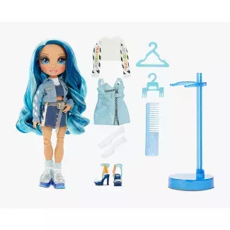 Rainbow High Skyler Bradshaw – Blue Fashion Doll With 2 Outfits : Target