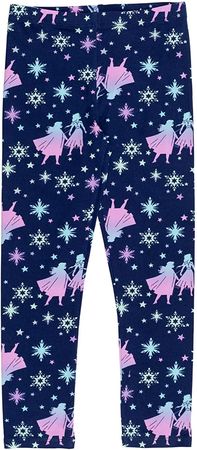 Amazon.com: Disney Frozen Anna Elsa Olaf Little Girls 4 Piece Outfit Set: T-Shirt Tank Top Legging Shorts 6X: Clothing, Shoes & Jewelry