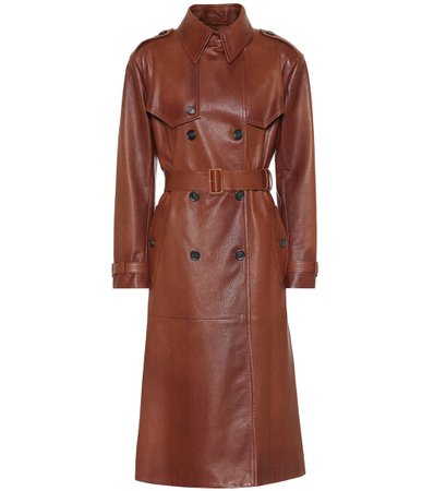 Prada Leather trench coat