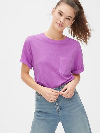Gap 50th Anniversary Authentic Pocket T-Shirt | Gap