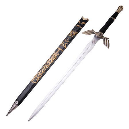 ZELDA - Dunkler Link - Master Sword in Leder - Dunkle Deluxe Edition - OtakuNinjaHero.com