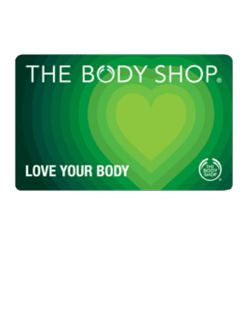 The Body Shop Love Your Body Rewards Loyalty Card