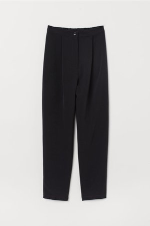 Строгие брюки - Черный - Женщины | H&M RU
