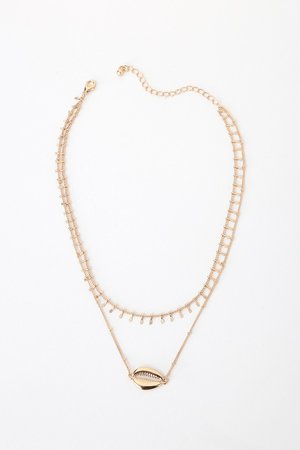 Kailani Gold Cowrie Shell Necklace