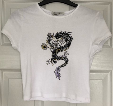 chinese dragon graphic tshirt